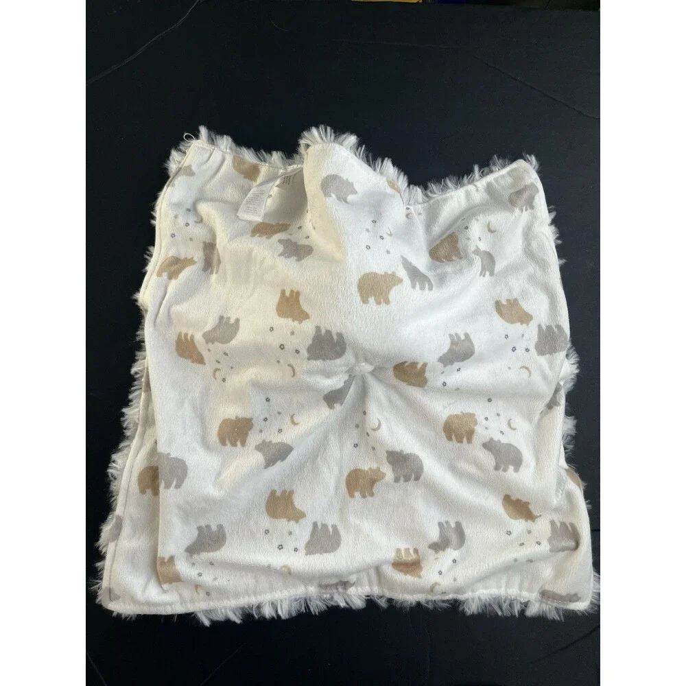 Carter’s Just One You Grey White Bear Print Lovey 13